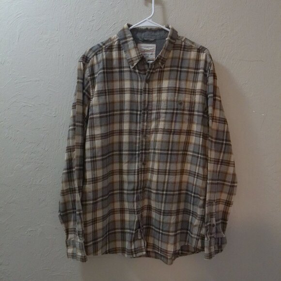 Weatherproof Vintage Plaid Flannel Shirt – Men’s Large - Picture 1 of 3